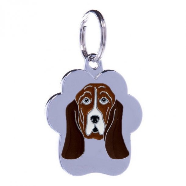 Rainbow Brun Stor - 4 linier Basset Hound